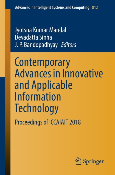 Cover image for book Contemporary Advances in Innovative and Applicable Information Technology