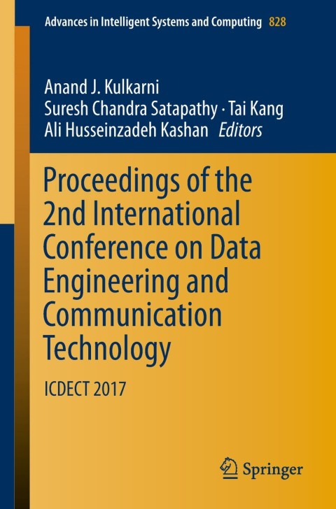 Cover image for book Proceedings of the 2nd International Conference on Data Engineering and Communication Technology