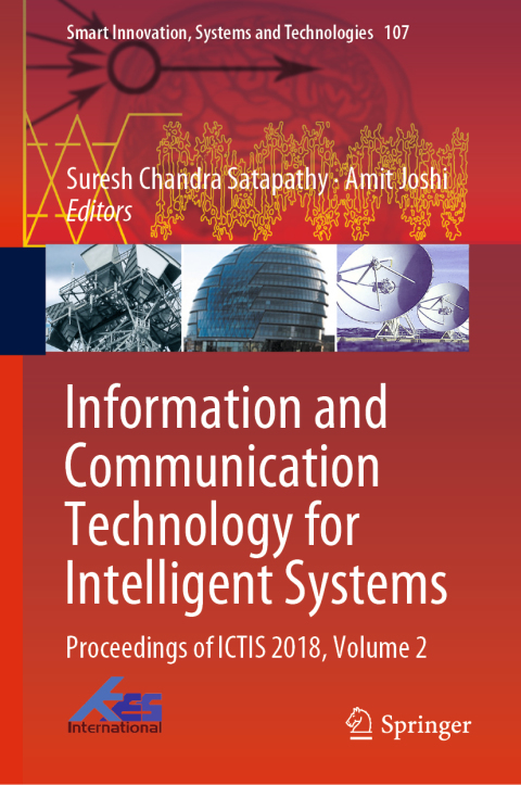 Cover image for book Information and Communication Technology for Intelligent Systems
