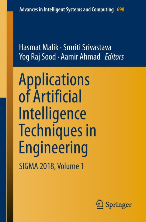 Cover image for book Applications of Artificial Intelligence Techniques in Engineering