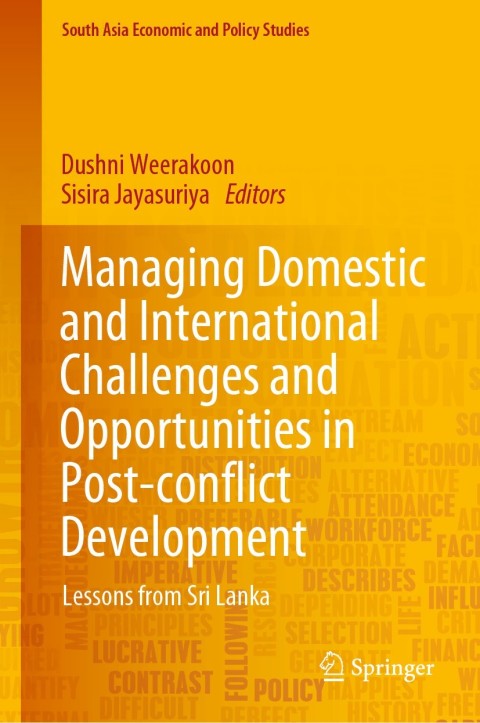 Cover image for book Managing Domestic and International Challenges and Opportunities in Post-conflict Development
