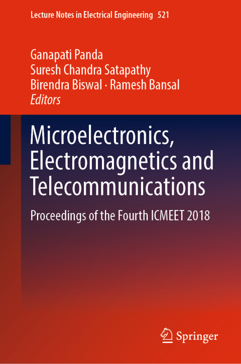 Cover image for book Microelectronics, Electromagnetics and Telecommunications