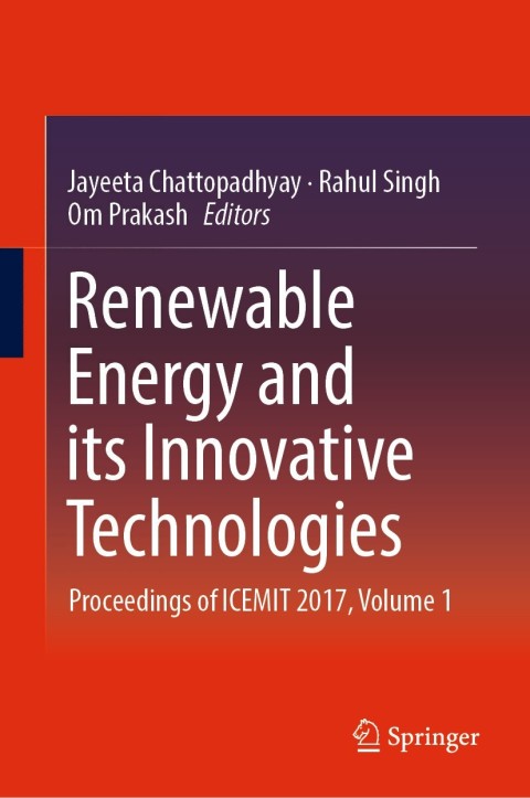 Cover image for book Renewable Energy and its Innovative Technologies
