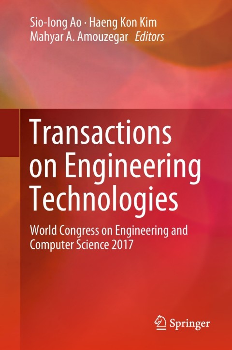 Cover image for book Transactions on Engineering Technologies