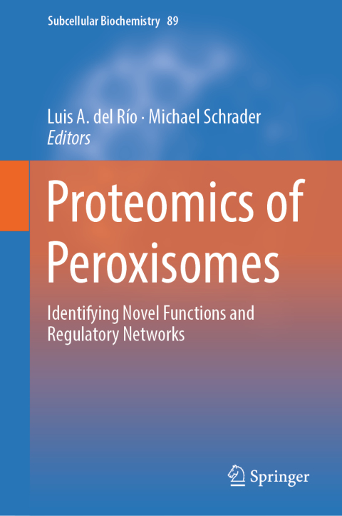 Cover image for book Proteomics of Peroxisomes