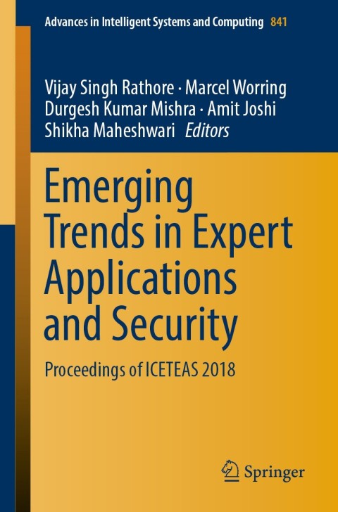 Cover image for book Emerging Trends in Expert Applications and Security