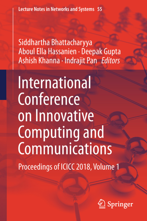 Cover image for book International Conference on Innovative Computing and Communications