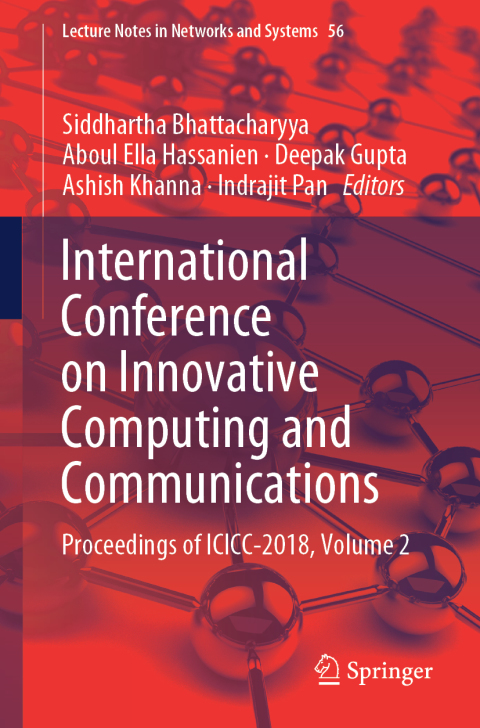 Cover image for book International Conference on Innovative Computing and Communications