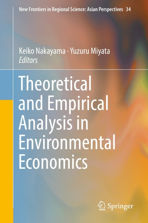 Cover image for book Theoretical and Empirical Analysis in Environmental Economics