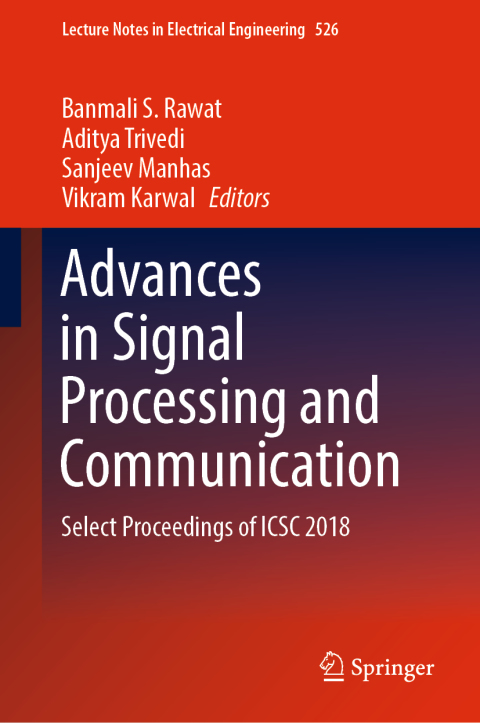 Cover image for book Advances in Signal Processing and Communication