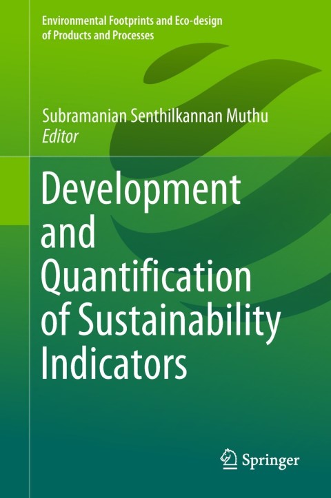 Cover image for book Development and Quantification of Sustainability Indicators