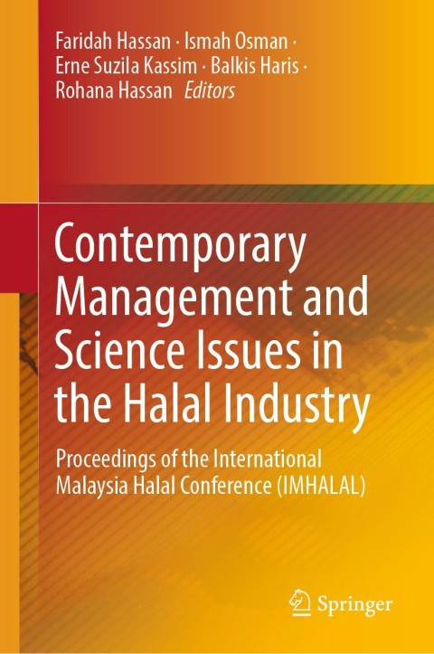 Cover image for book Contemporary Management and Science Issues in the Halal Industry