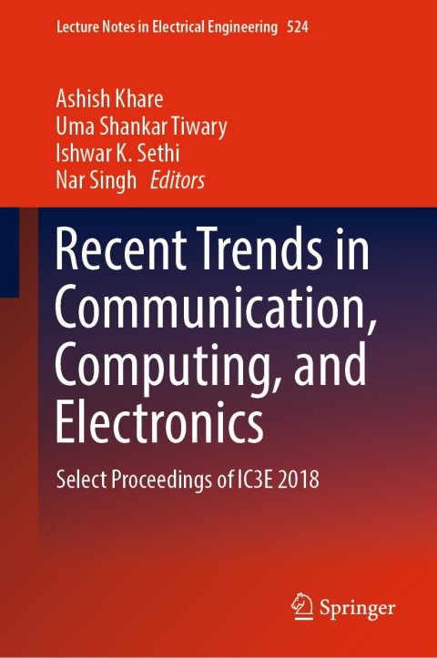 Cover image for book Recent Trends in Communication, Computing, and Electronics