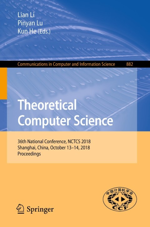 Cover image for book Theoretical Computer Science