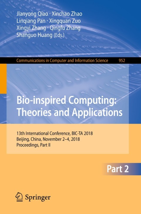 Cover image for book Bio-inspired Computing: Theories and Applications