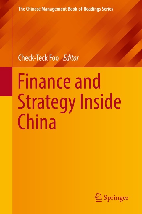 Cover image for book Finance and Strategy Inside China