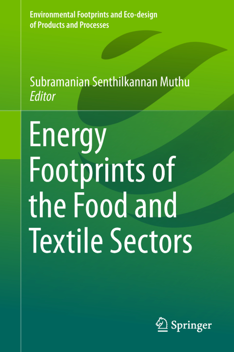 Cover image for book Energy Footprints of the Food and Textile Sectors