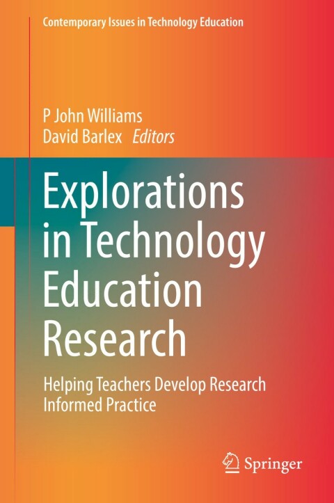 Cover image for book Explorations in Technology Education Research