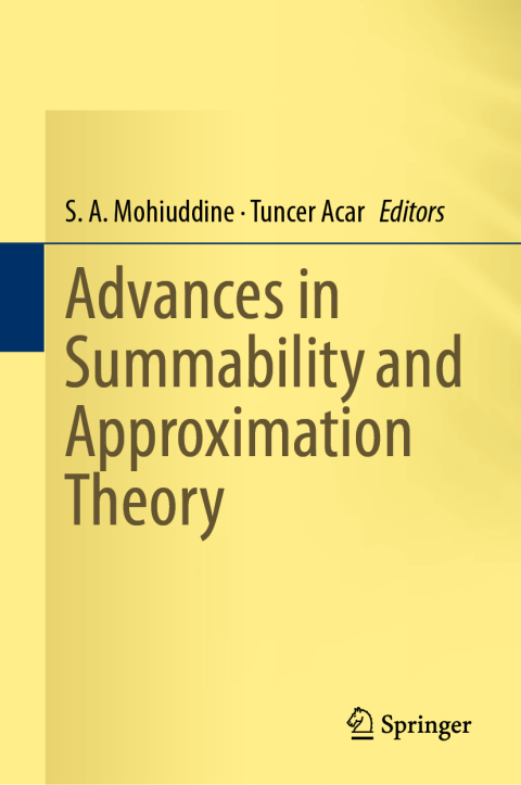 Cover image for book Advances in Summability and Approximation Theory