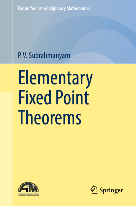 Cover image for book Elementary Fixed Point Theorems