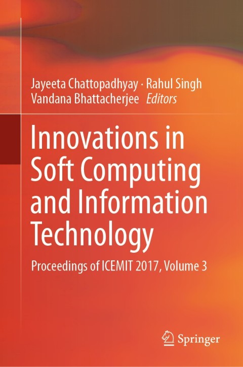 Cover image for book Innovations in Soft Computing and Information Technology