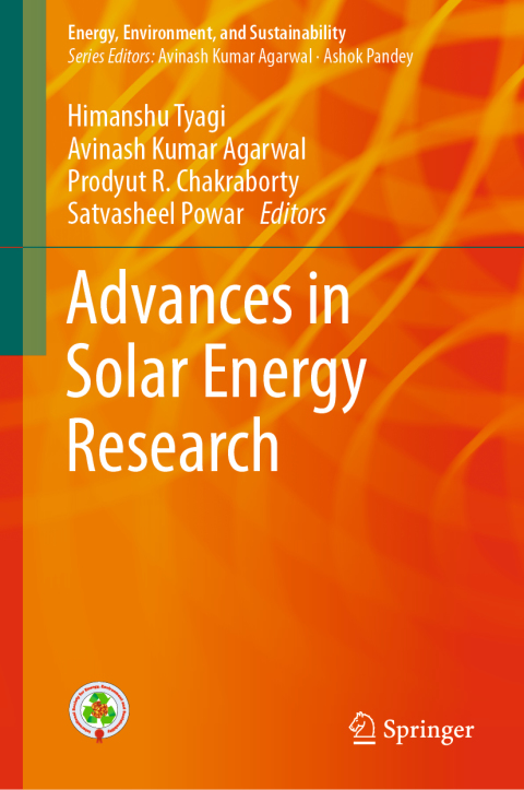 Cover image for book Advances in Solar Energy Research