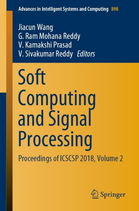 Cover image for book Soft Computing and Signal Processing