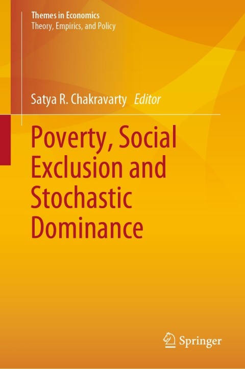 Cover image for book Poverty, Social Exclusion and Stochastic Dominance