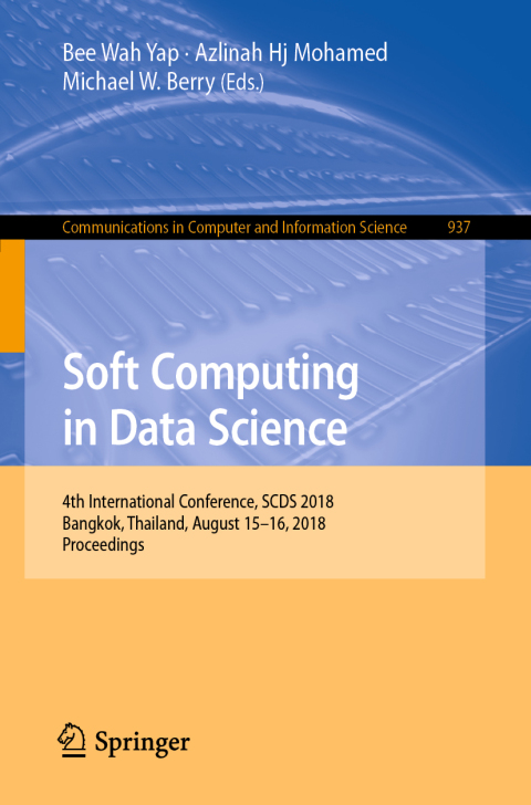 Cover image for book Soft Computing in Data Science