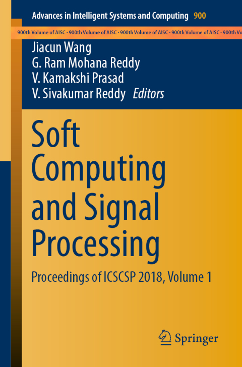 Cover image for book Soft Computing and Signal Processing