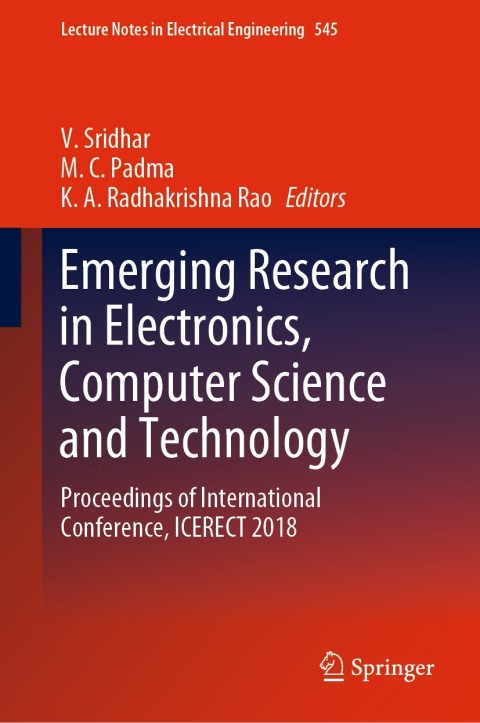 Cover image for book Emerging Research in Electronics, Computer Science and Technology