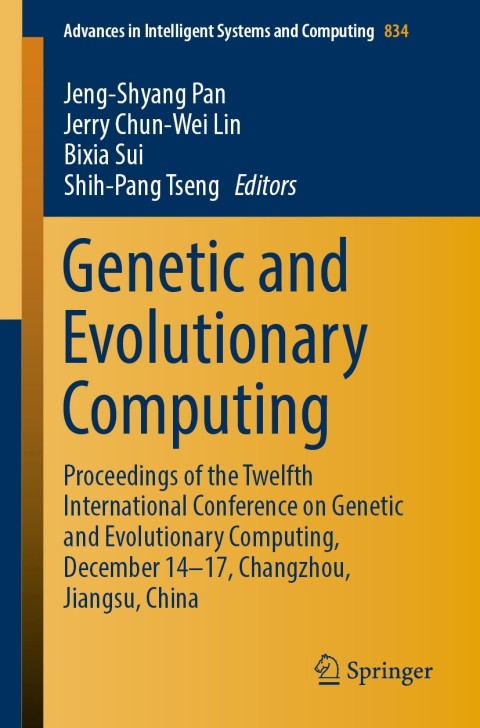 Cover image for book Genetic and Evolutionary Computing