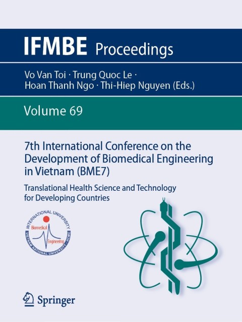 Cover image for book 7th International Conference on the Development of Biomedical Engineering in Vietnam (BME7)