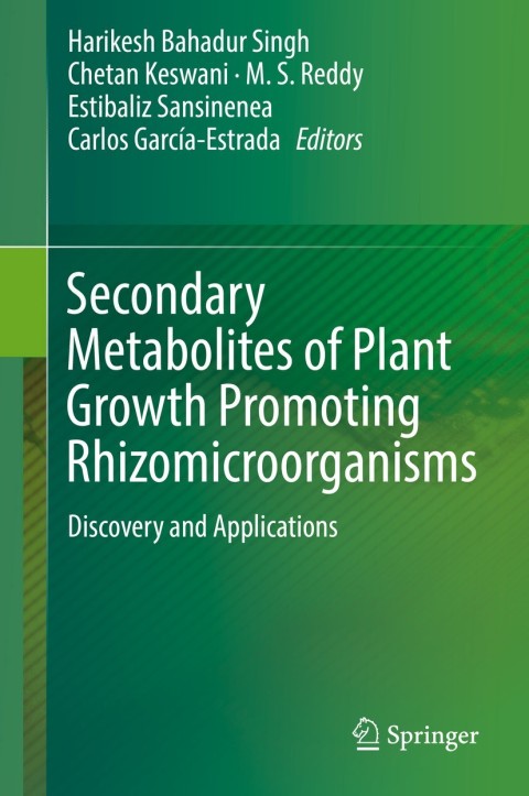 Cover image for book Secondary Metabolites of Plant Growth Promoting Rhizomicroorganisms
