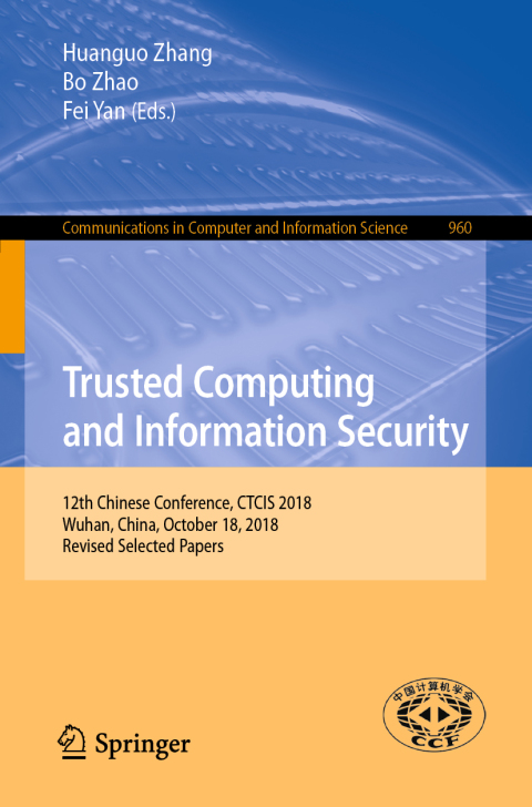 Cover image for book Trusted Computing and Information Security