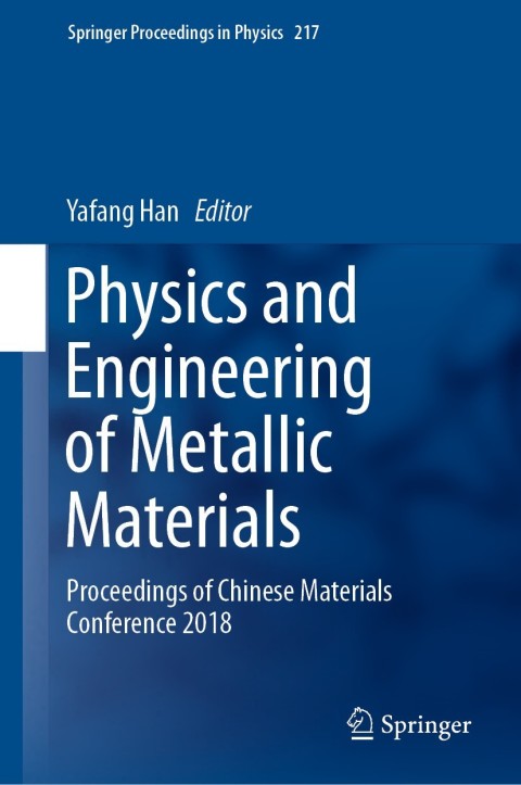 Cover image for book Physics and Engineering of Metallic Materials
