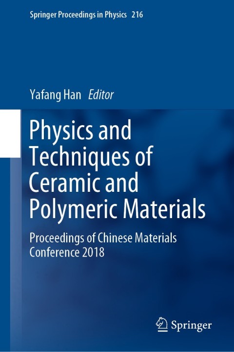 Cover image for book Physics and Techniques of Ceramic and Polymeric Materials