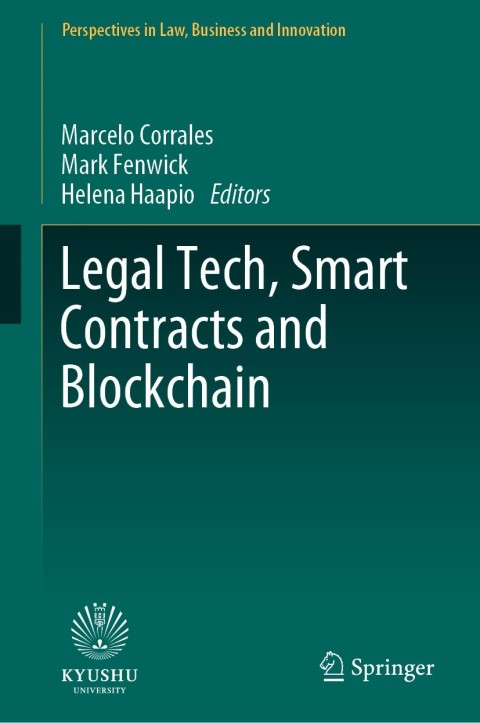 Cover image for book Legal Tech, Smart Contracts and Blockchain