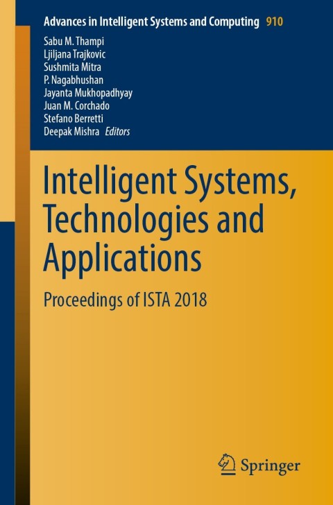 Cover image for book Intelligent Systems, Technologies and Applications