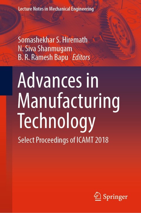 Cover image for book Advances in Manufacturing Technology