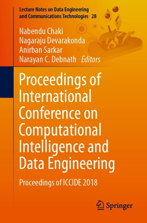 Cover image for book Proceedings of International Conference on Computational Intelligence and Data Engineering