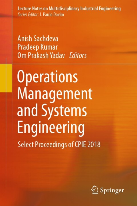 Cover image for book Operations Management and Systems Engineering