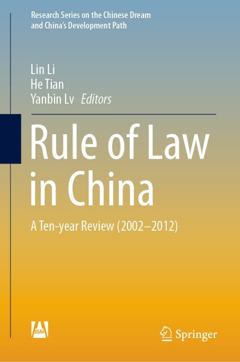 Cover image for book Rule of Law in China