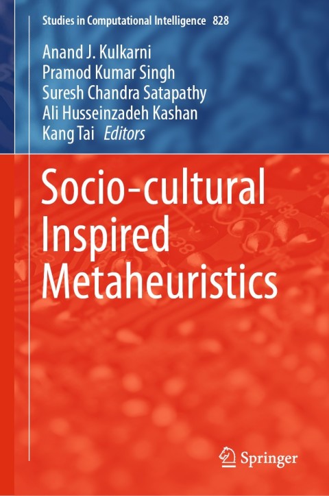 Cover image for book Socio-cultural Inspired Metaheuristics