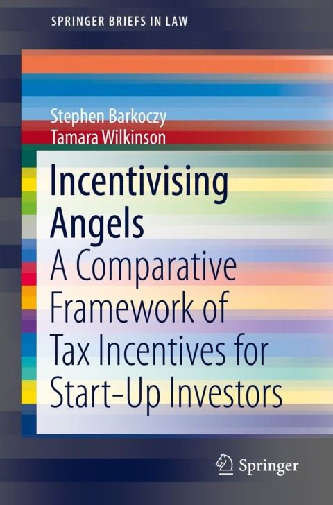 Cover image for book Incentivising Angels