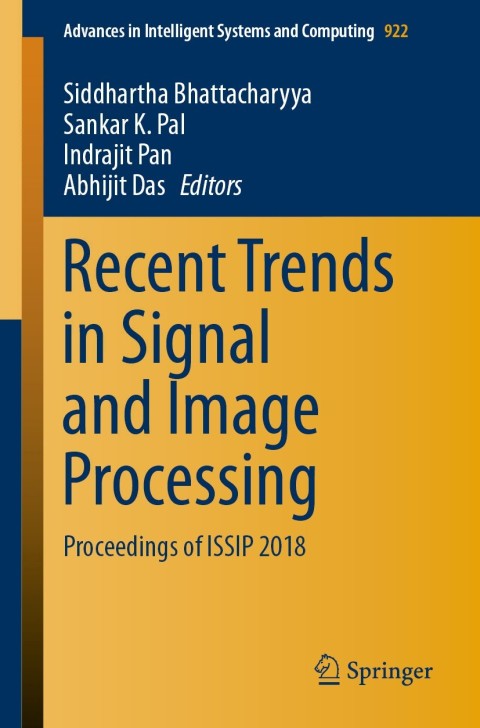Cover image for book Recent Trends in Signal and Image Processing