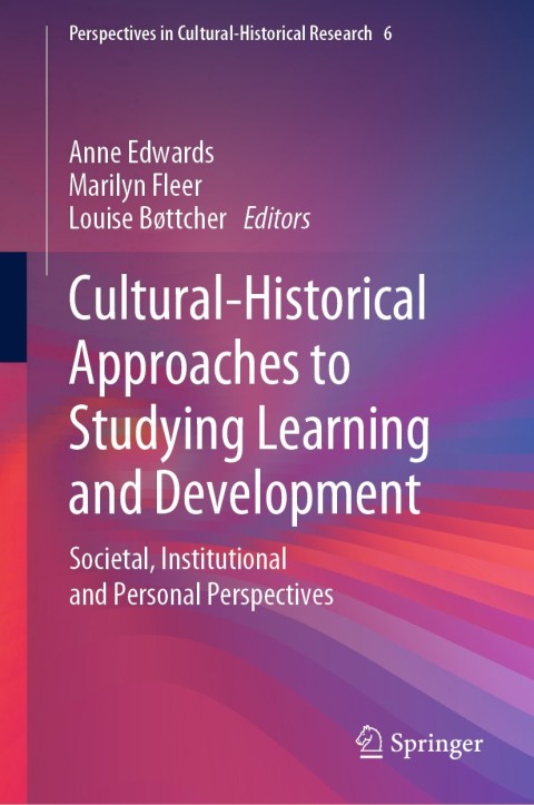 Cover image for book Cultural-Historical Approaches to Studying Learning and Development