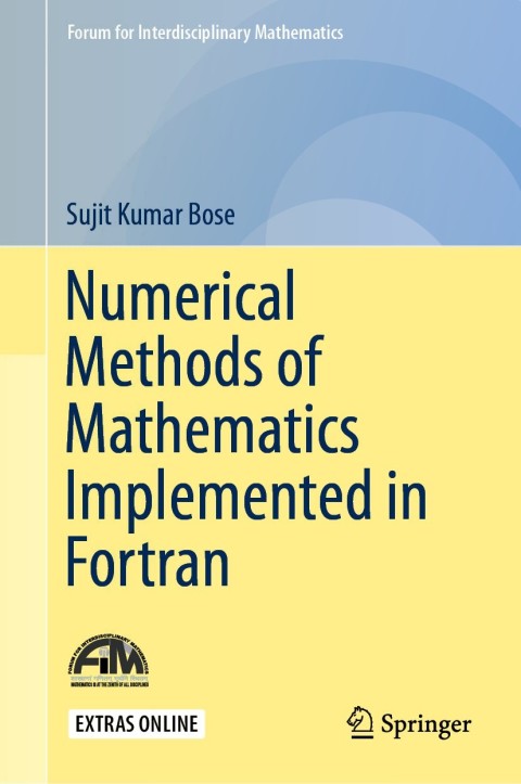 Cover image for book Numerical Methods of Mathematics Implemented in Fortran