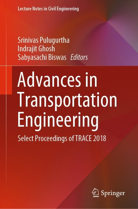 Cover image for book Advances in Transportation Engineering