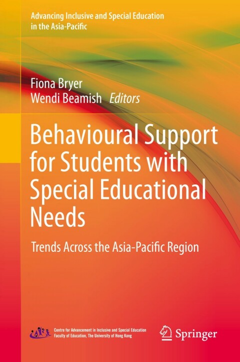Cover image for book Behavioural Support for Students with Special Educational Needs